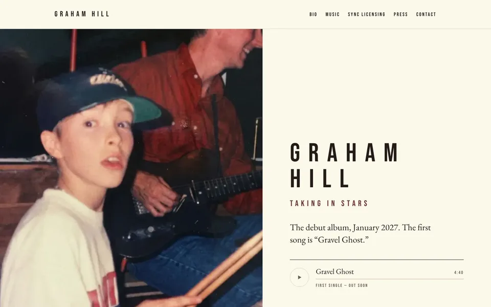 Graham Hill homepage